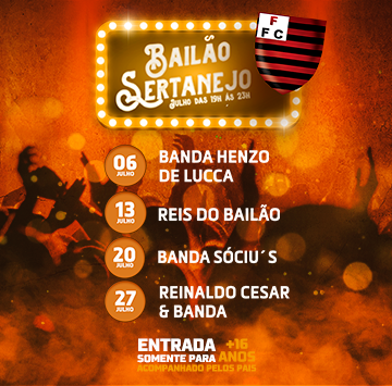 BAILE SERTANEJO | JULHO