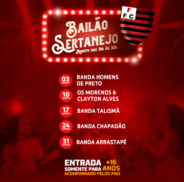 BAILE SERTANEJO | AGOSTO