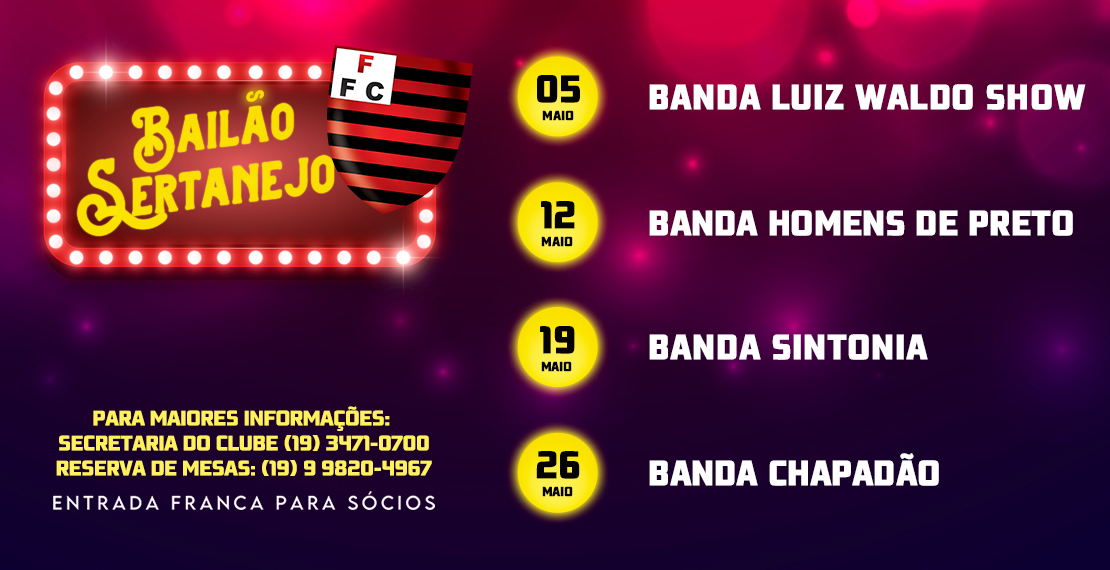 Bailão Sertanejo Maio/2024
