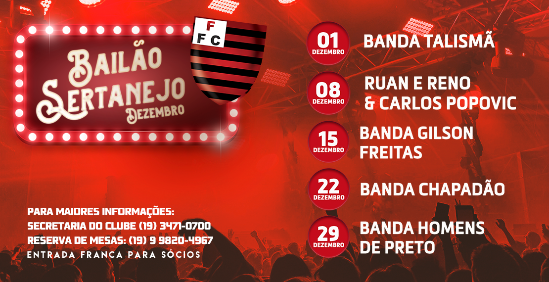 BAILE SERTANEJO | DEZEMBRO