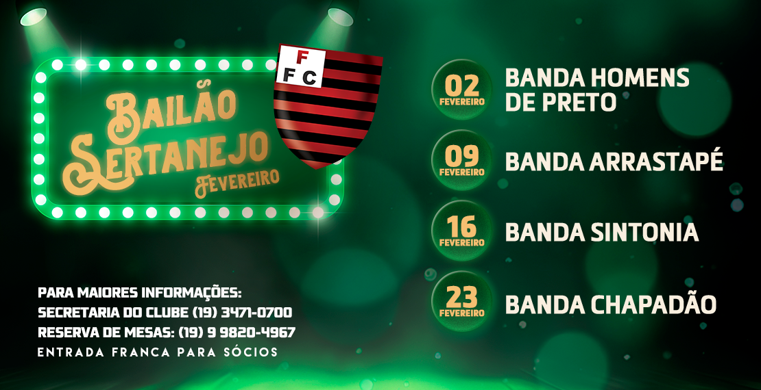 BAILE SERTANEJO | FEVEREIRO