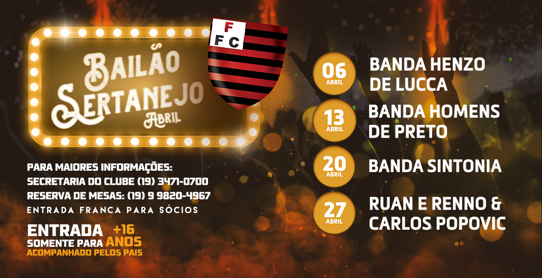BAILE SERTANEJO | ABRIL