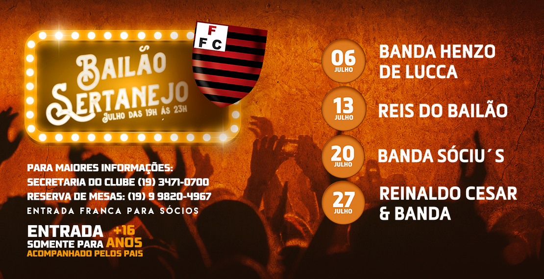 BAILE SERTANEJO | JULHO