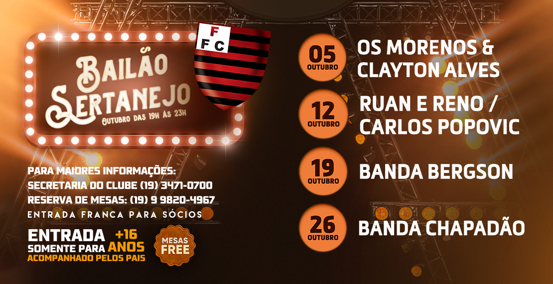 Baile Sertanejo - Outubro