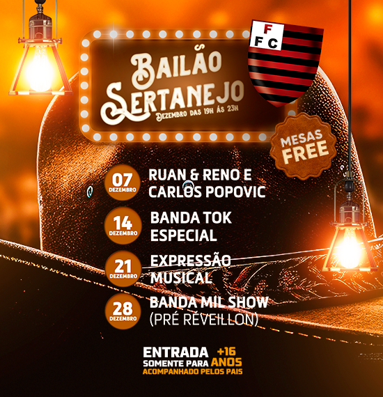 BAILE SERTANEJO | DEZEMBRO