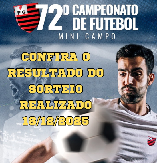 72º Campeonato de Futebol Mini Campo 1º Semestre 2026