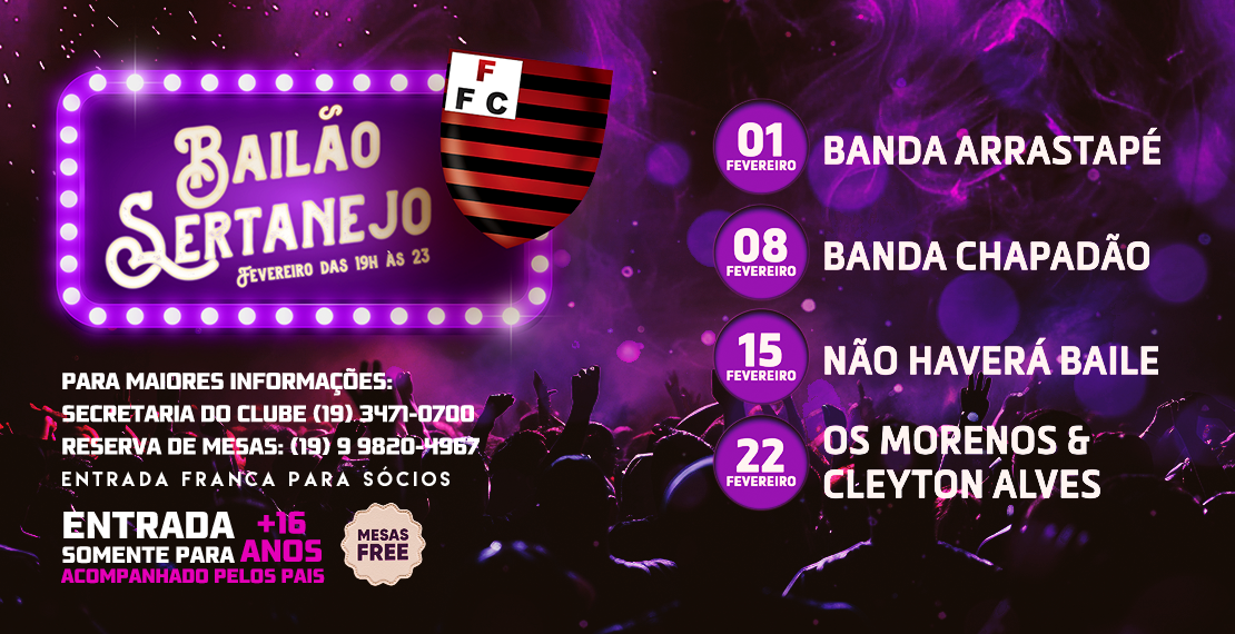 Baile Sertanejo - Fevereiro