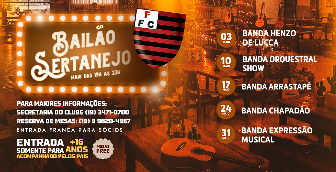 Baile Sertanejo - Maio