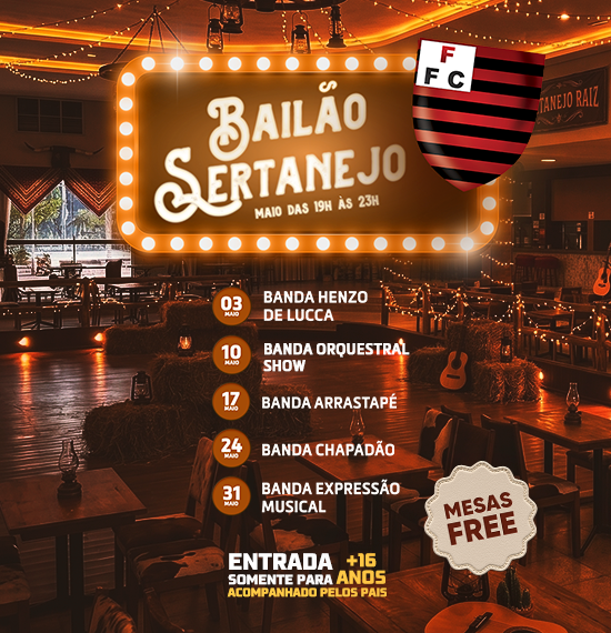 Baile Sertanejo - Maio