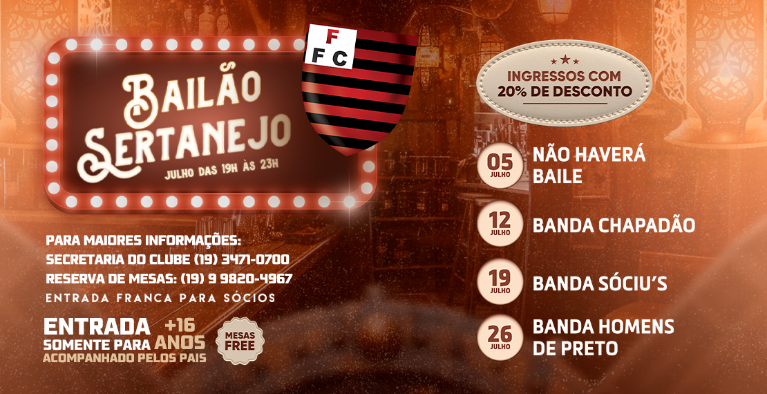 Bailão Sertanejo - Julho