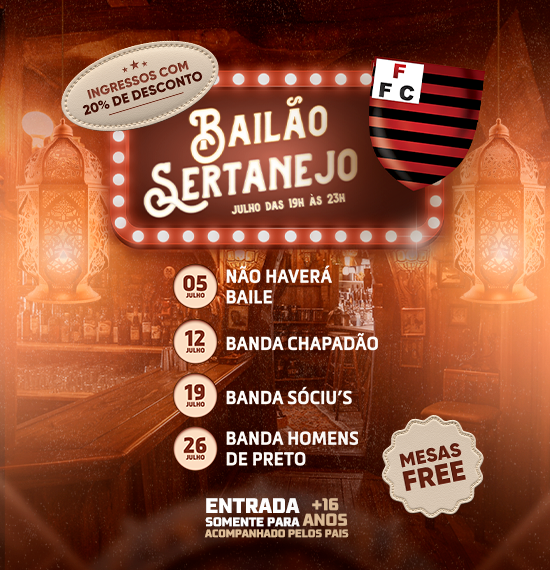 Bailão Sertanejo - Julho