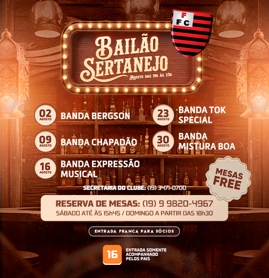 Baião Sertanejo - Agosto