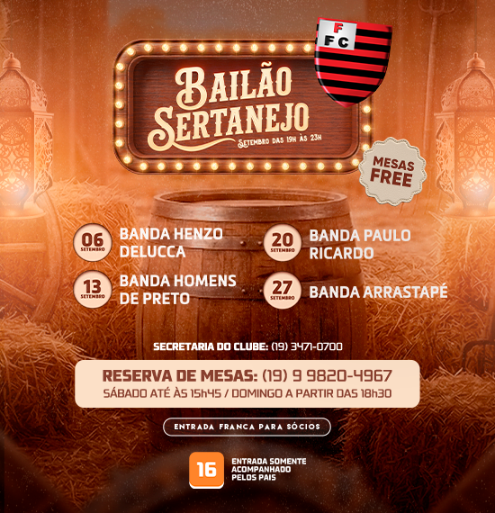 Baião Sertanejo - Setembro