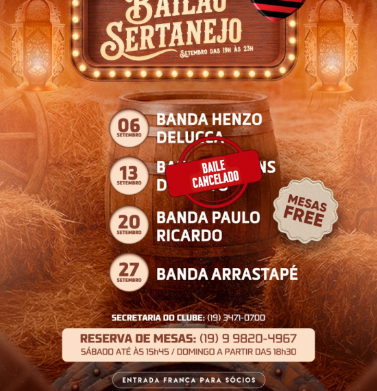 Baião Sertanejo - Setembro