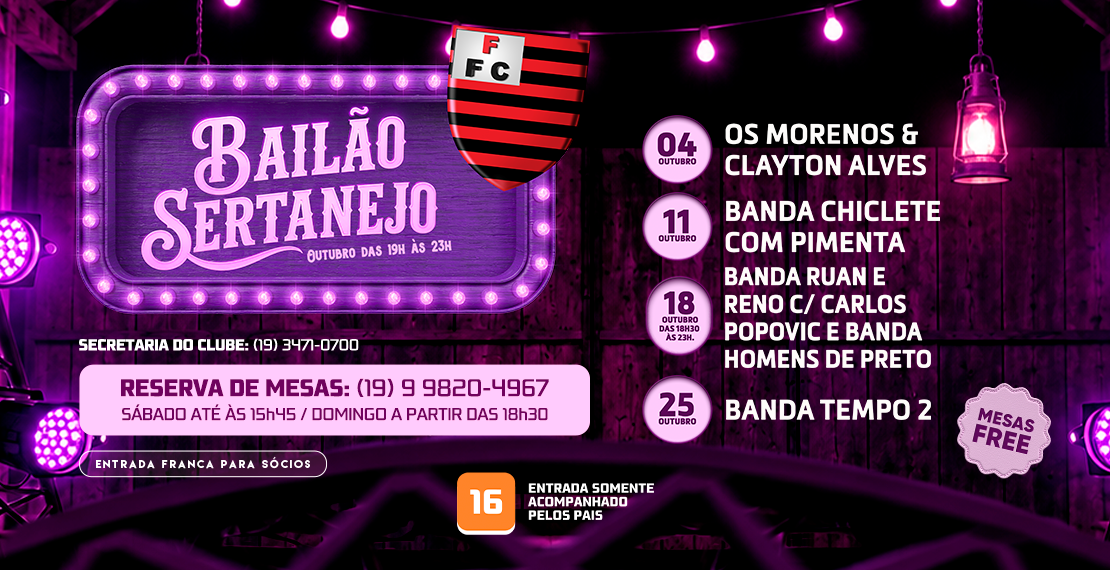 Bailão Sertanejo - Outubro