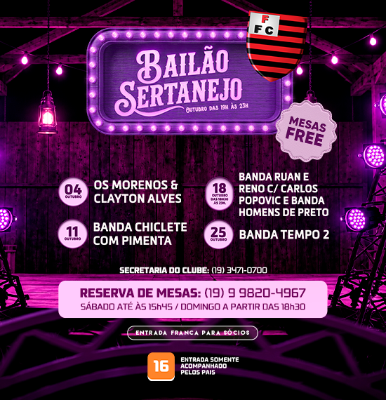 Bailão Sertanejo - Outubro